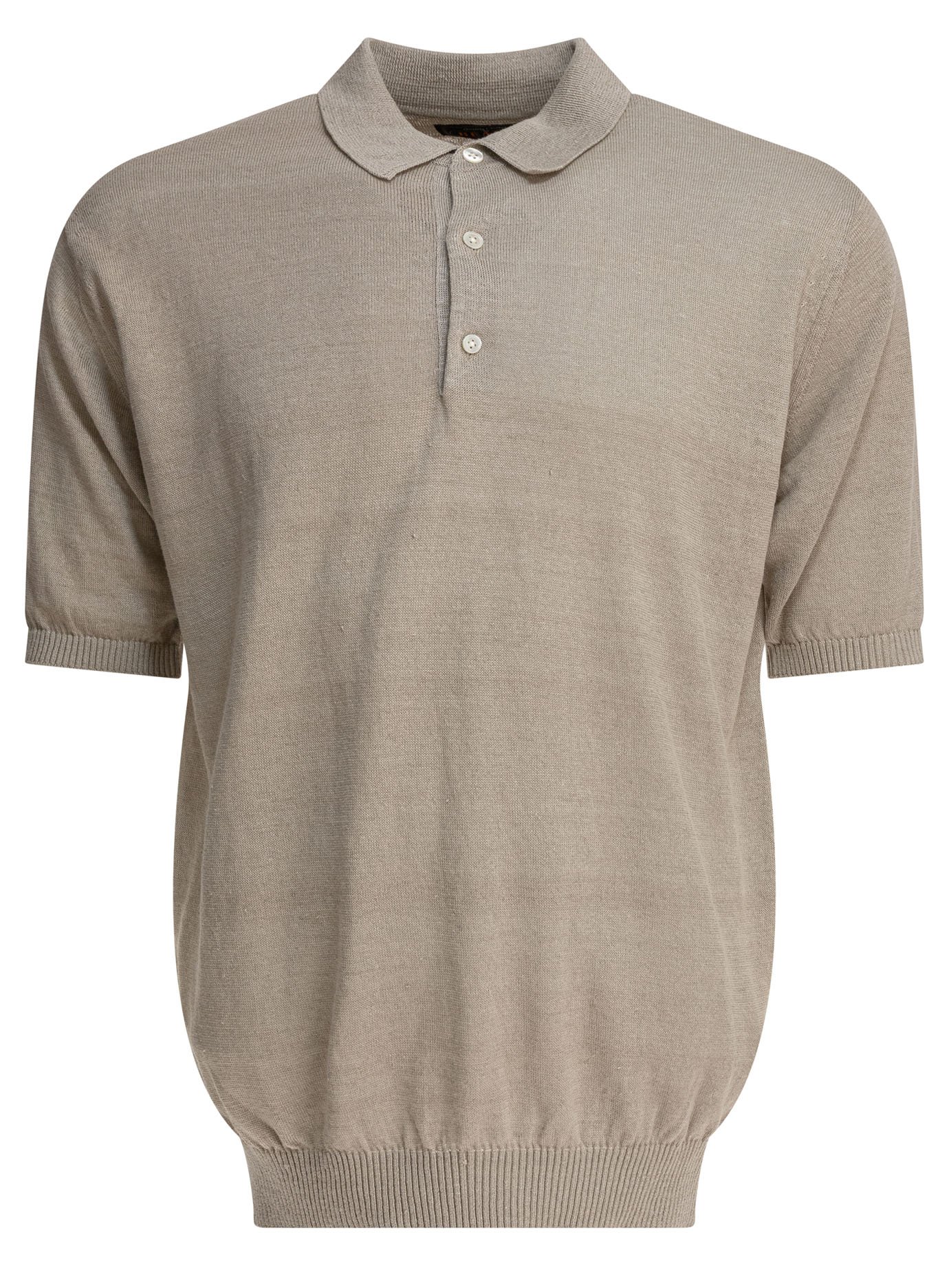 Hemp polo shirt