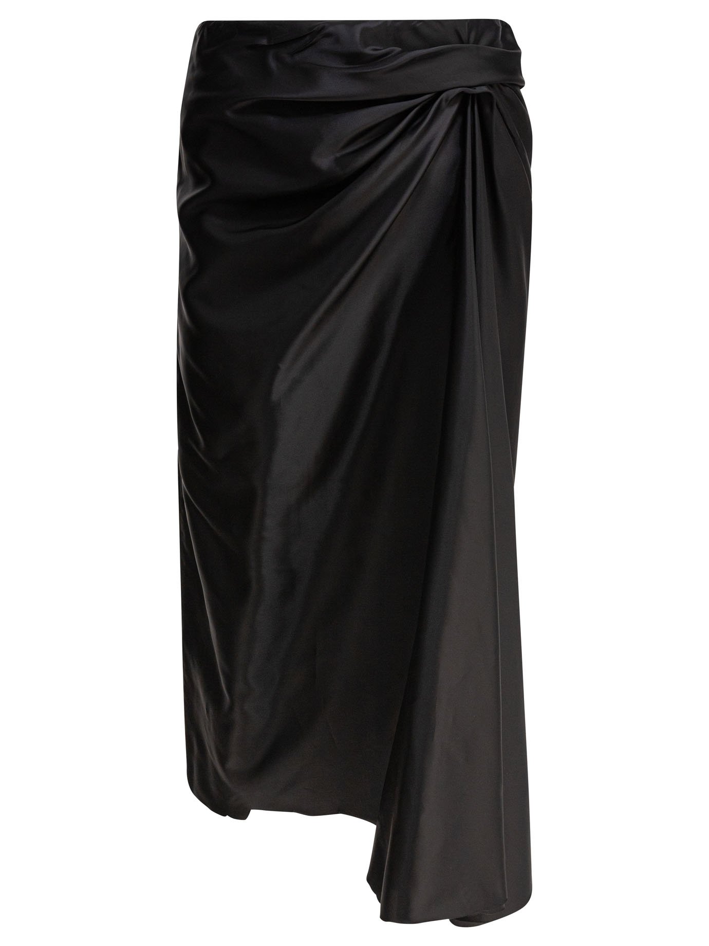 Draped skirt