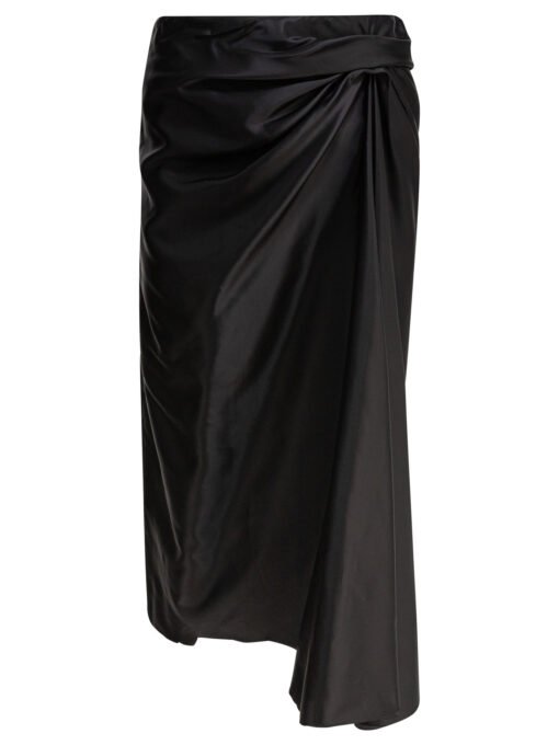 Draped skirt