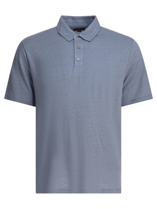 Linen polo shirt