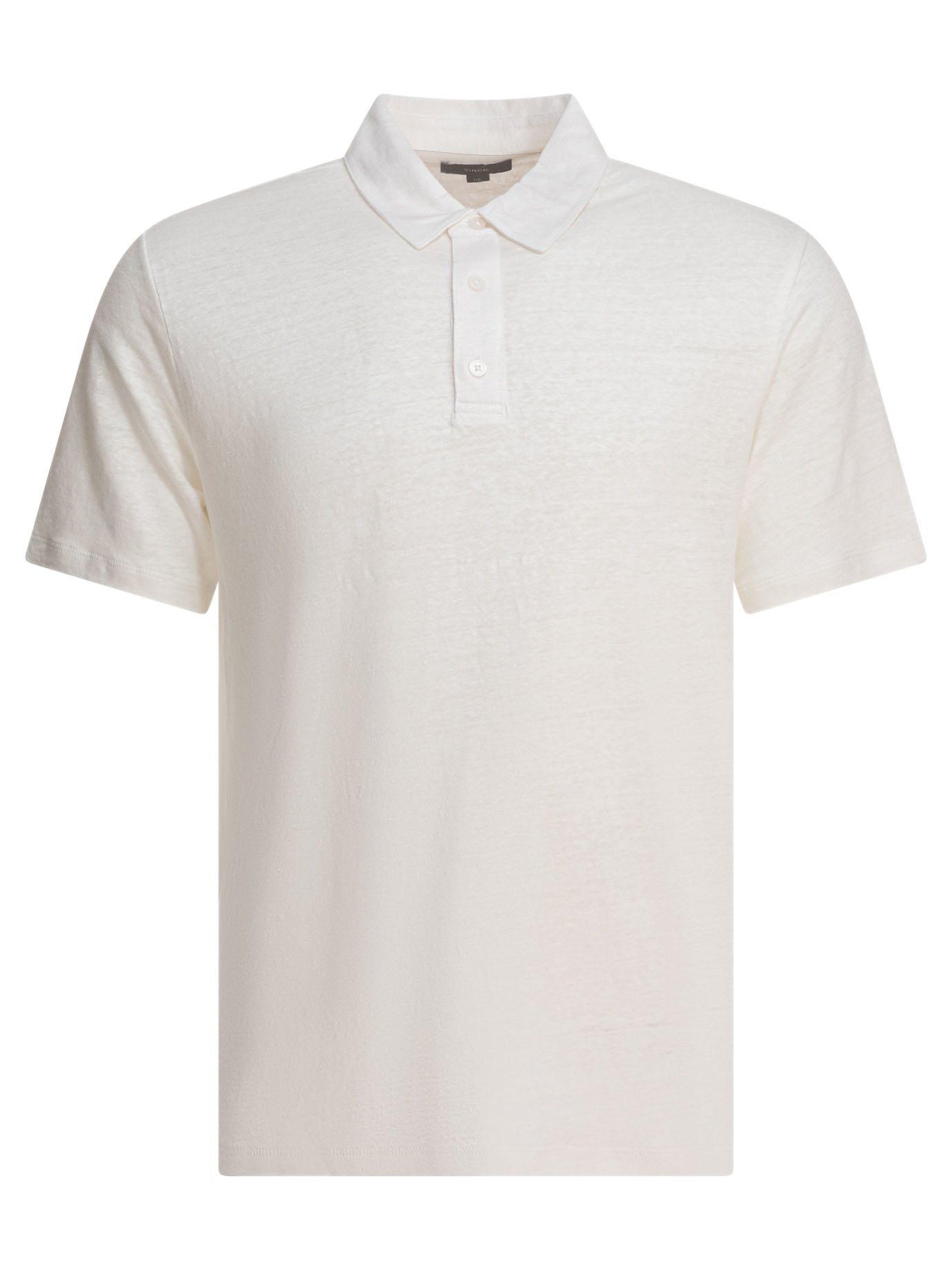 Linen polo shirt