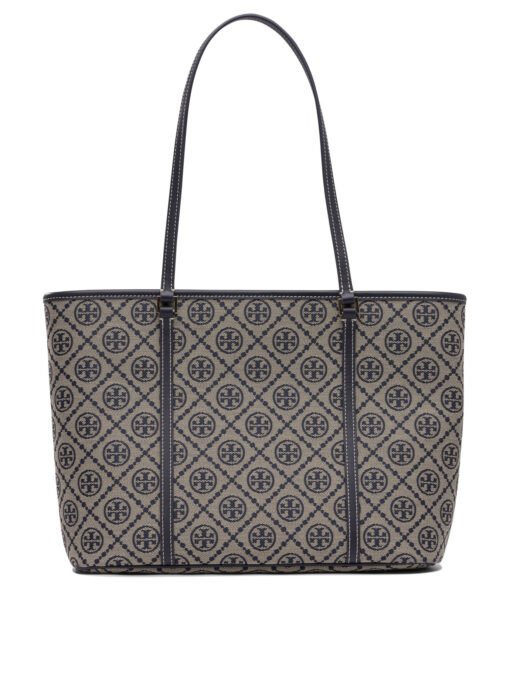 T Monogram Zip Tote