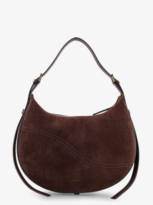 Liveri suede shoulder bag