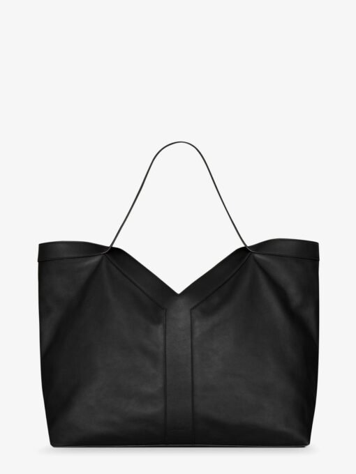 Tote Y maxi leather bag