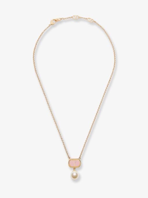 Ovalette metal necklace
