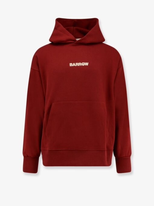 Hooded cotton sweatshirt