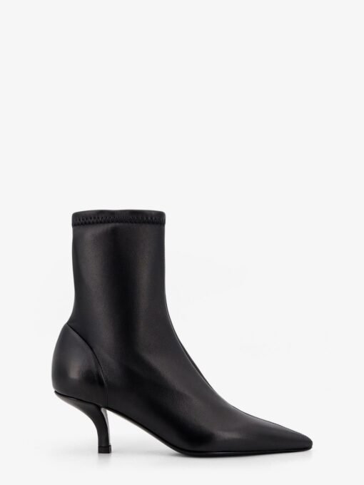 Leather ankle boots