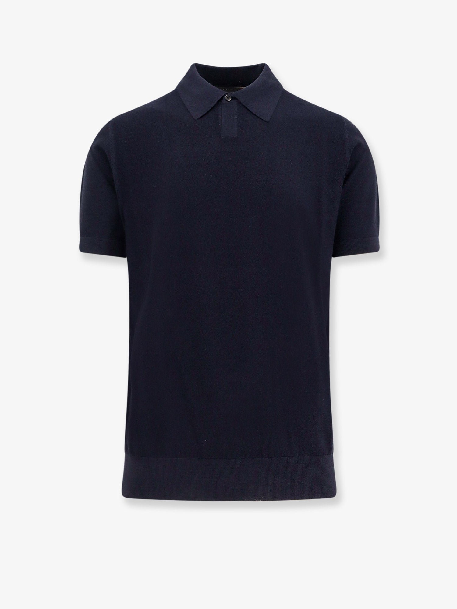 Virgin wool polo shirt