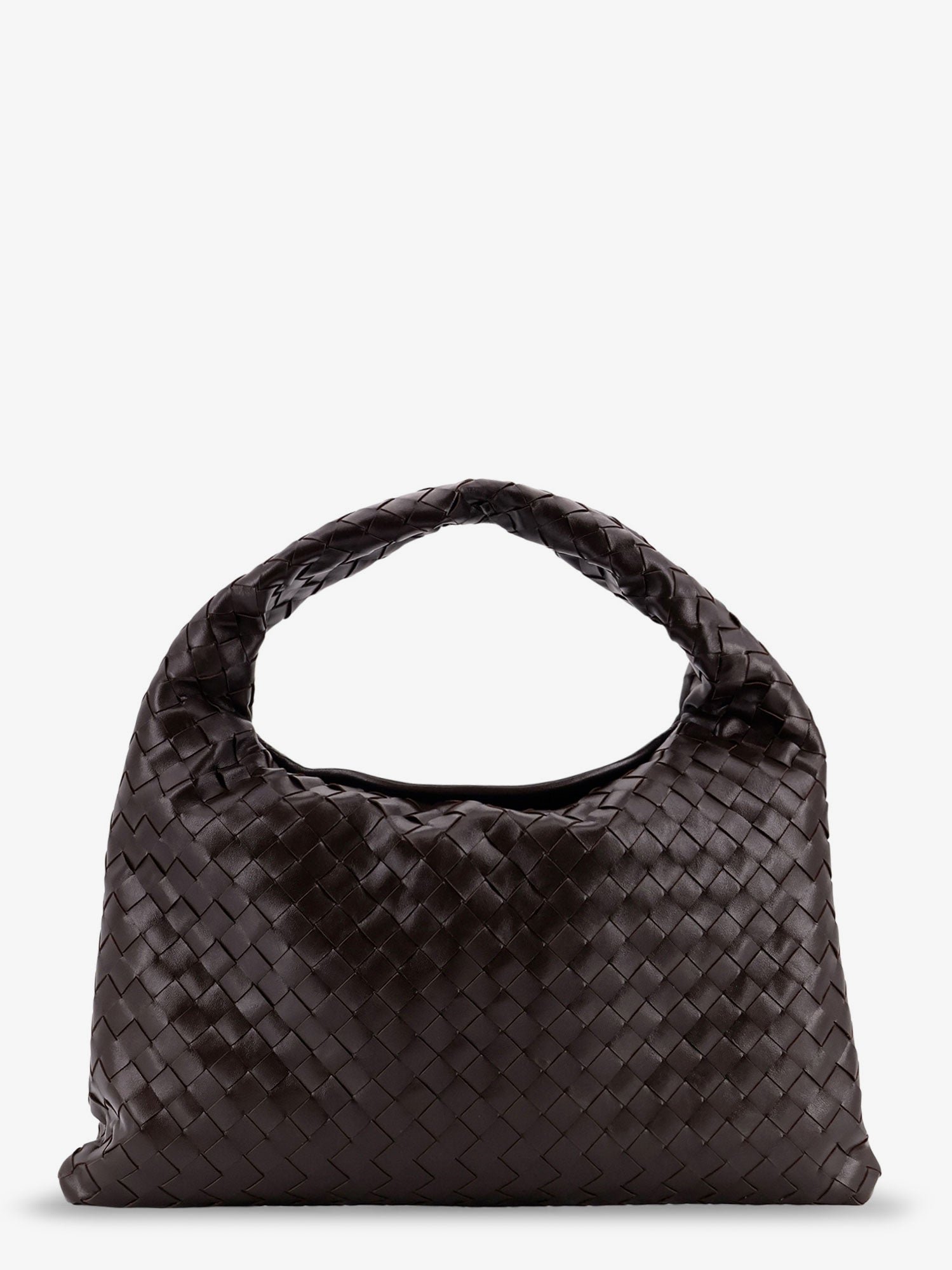 Hop Intecciato leather shoulder bag