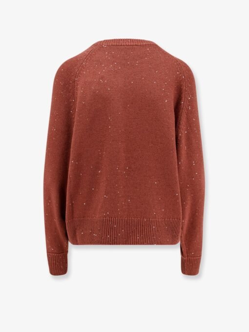 Cashmere and silk sweater with sequins - Image 2