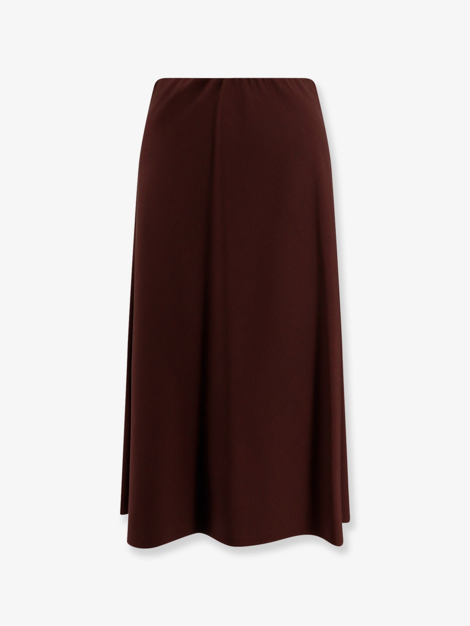 Virgin wool and viscose skirt