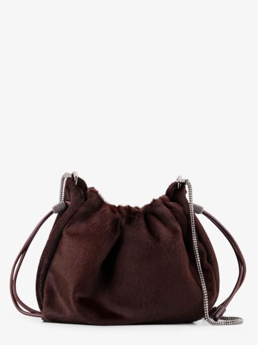 Bucket Mellow Mini pony skin shoulder bag - Image 2