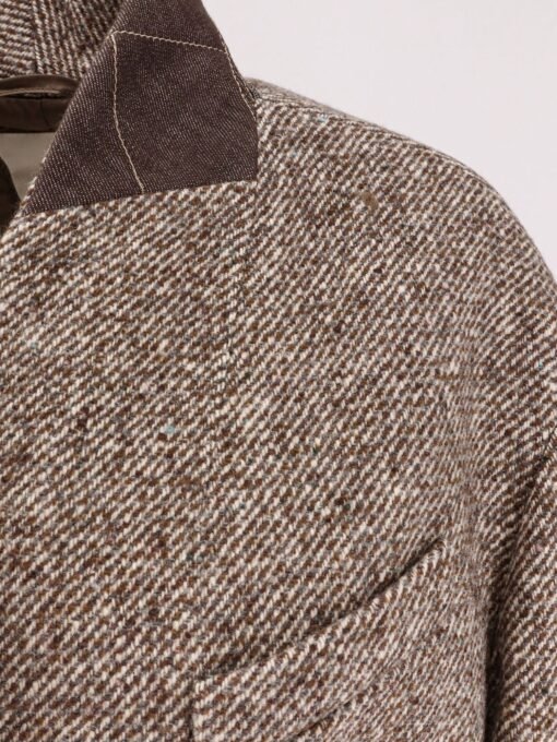 Wool blend padded coat - Image 3