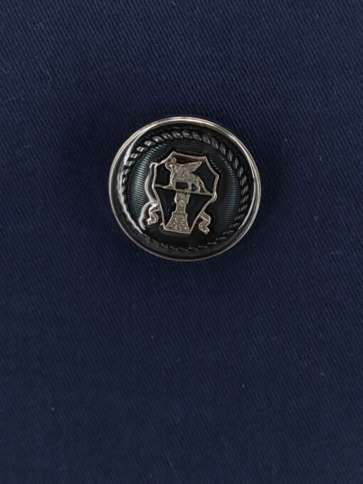 Double-breasted cotton and cashmere suit - Image 3