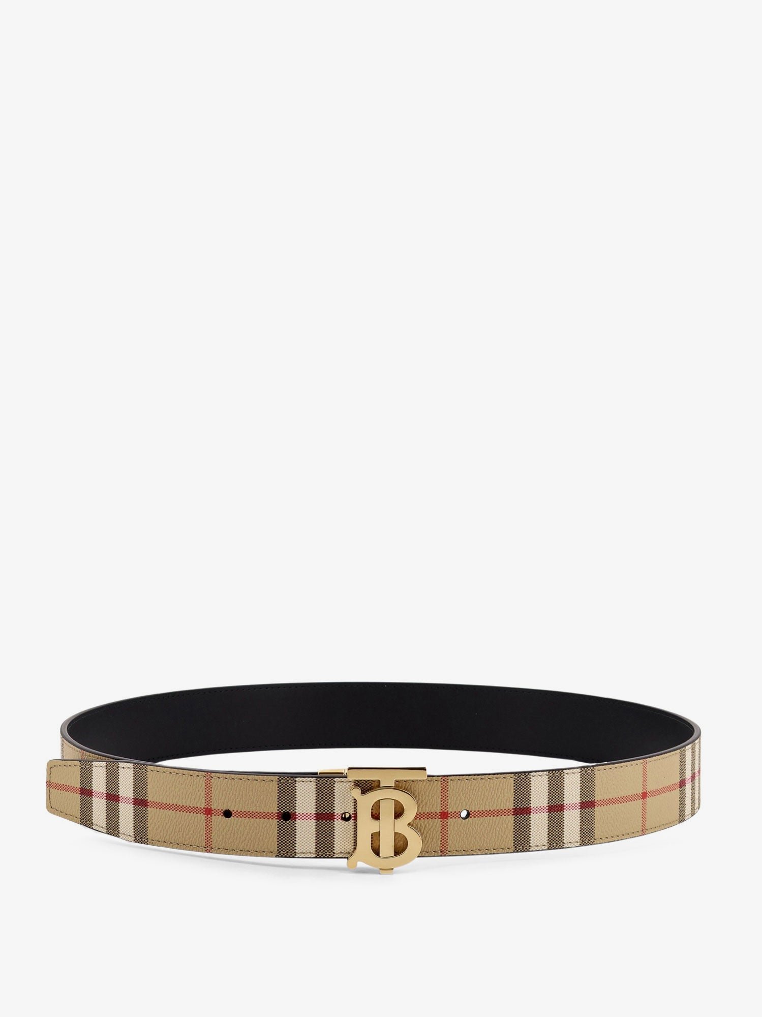 Reversible leather belt