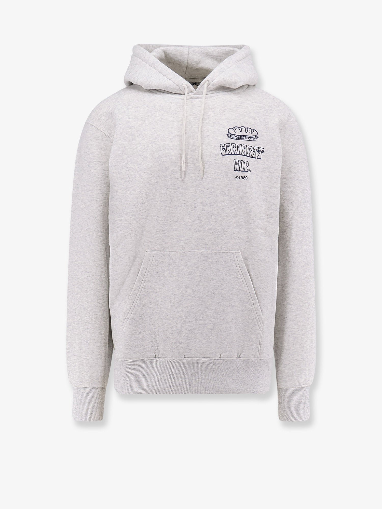 Hooded Sandwich cotton sweatshirt