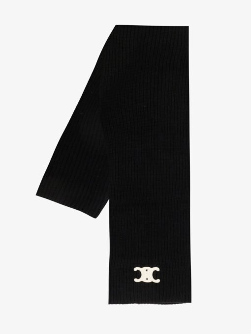 Triomphe cashmere scarf