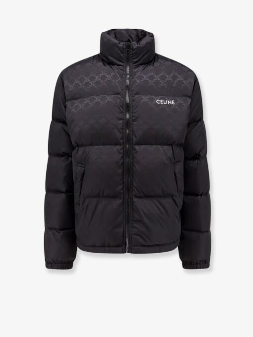 Down Jacket with Celine Triomphe motif