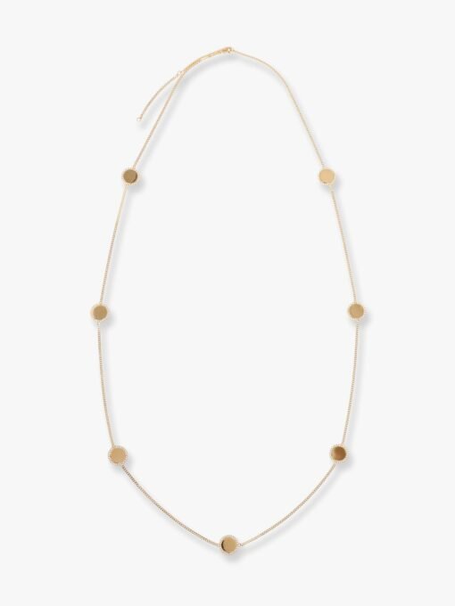 Medaille sautoir metal necklace
