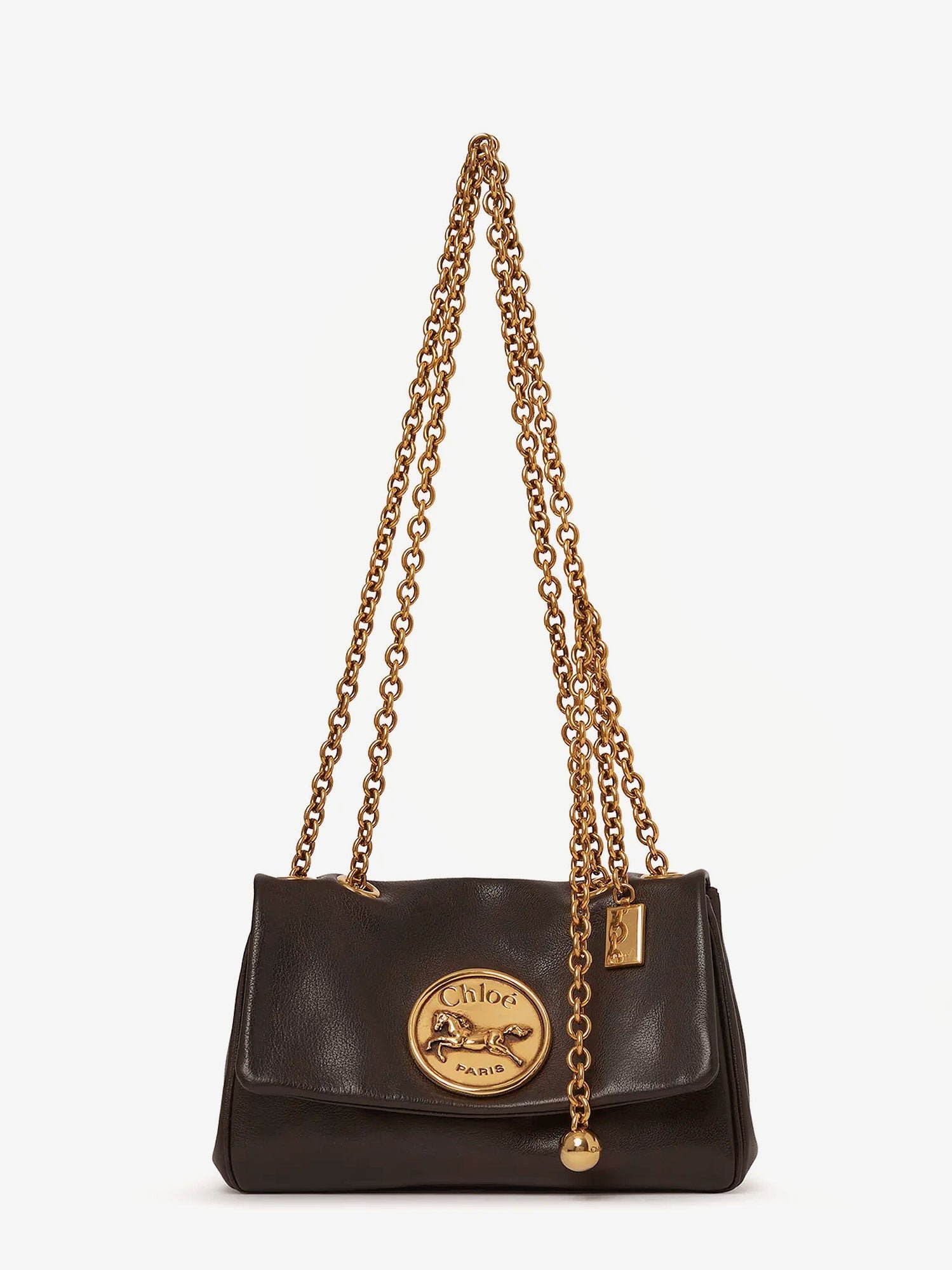 Heritage leather crossbody bag