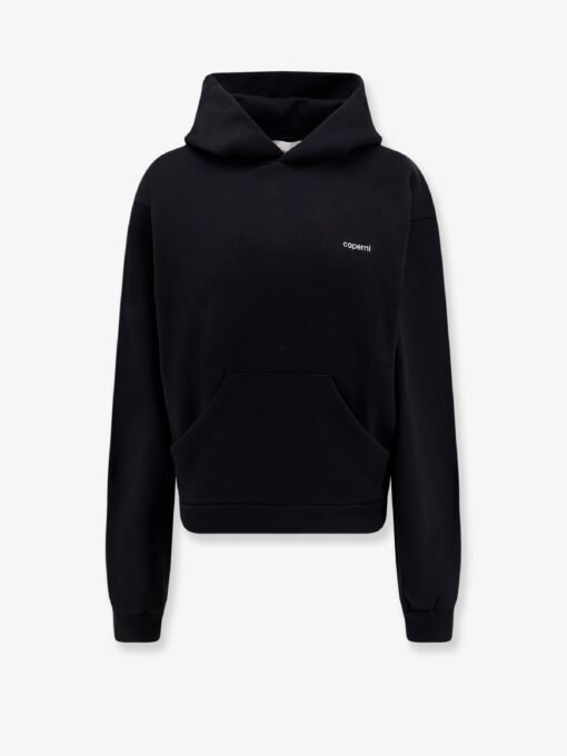 Hooded cotton sweatshirt