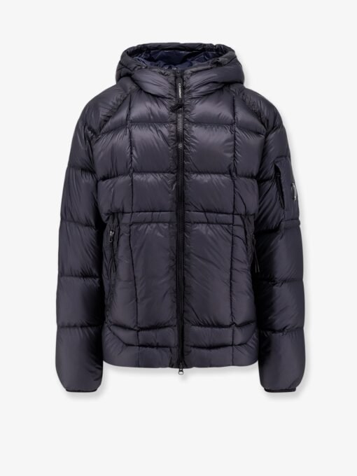 Soft shell nylon down jacket