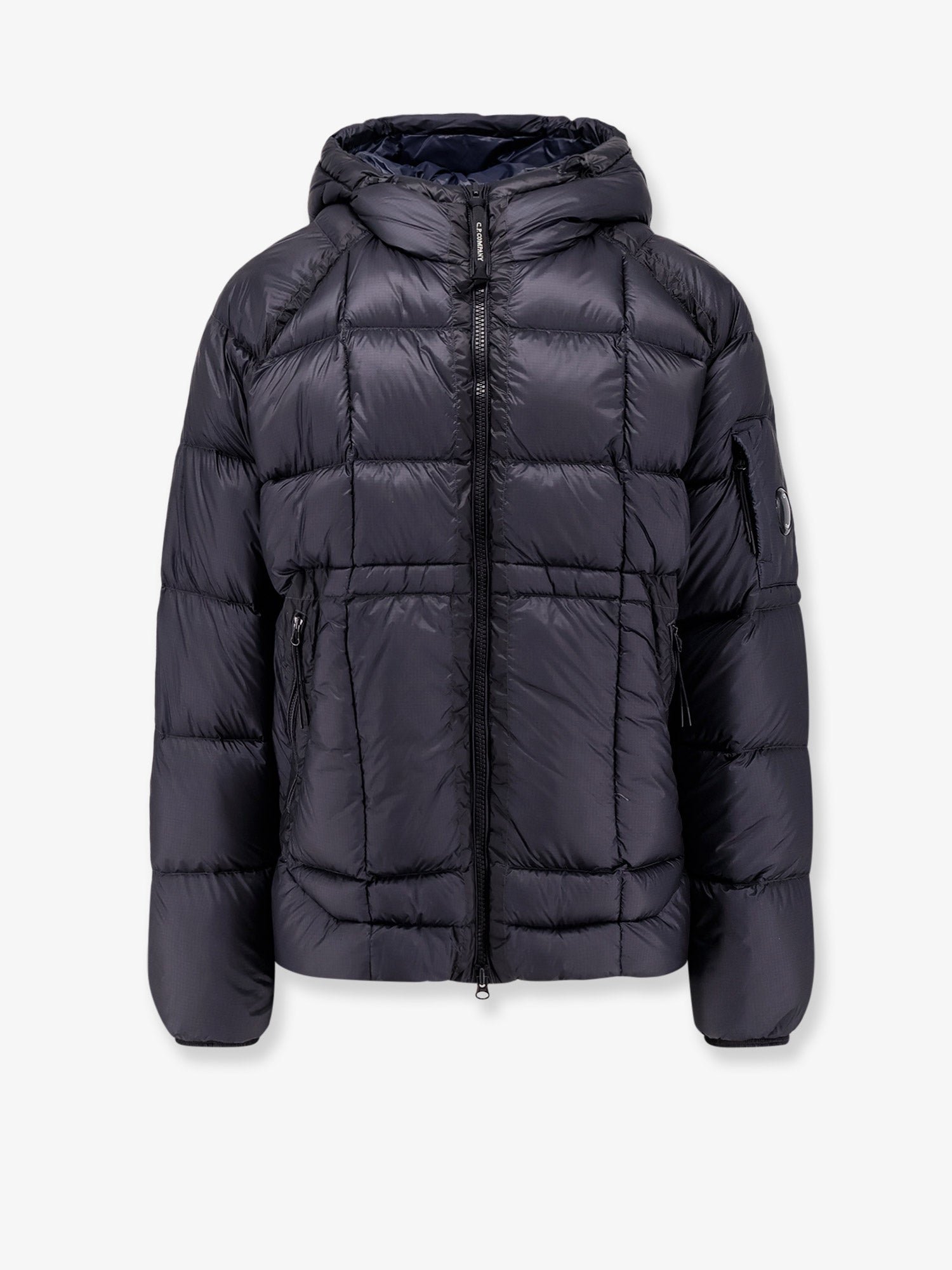 Soft shell nylon down jacket