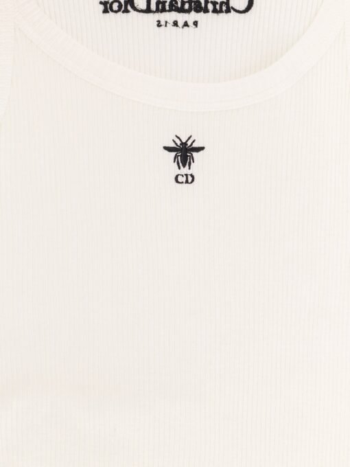 Ribbed cotton tank top - Image 3
