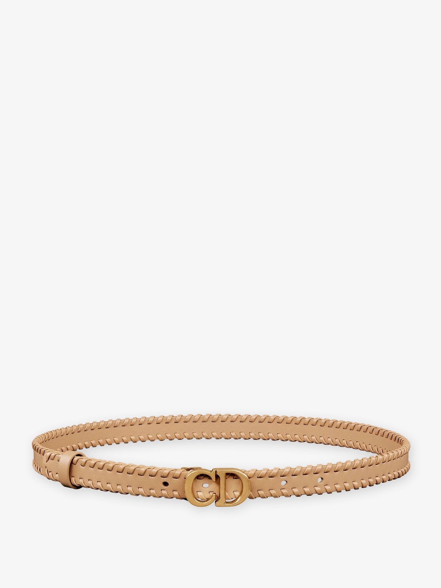 Saddle leather belt