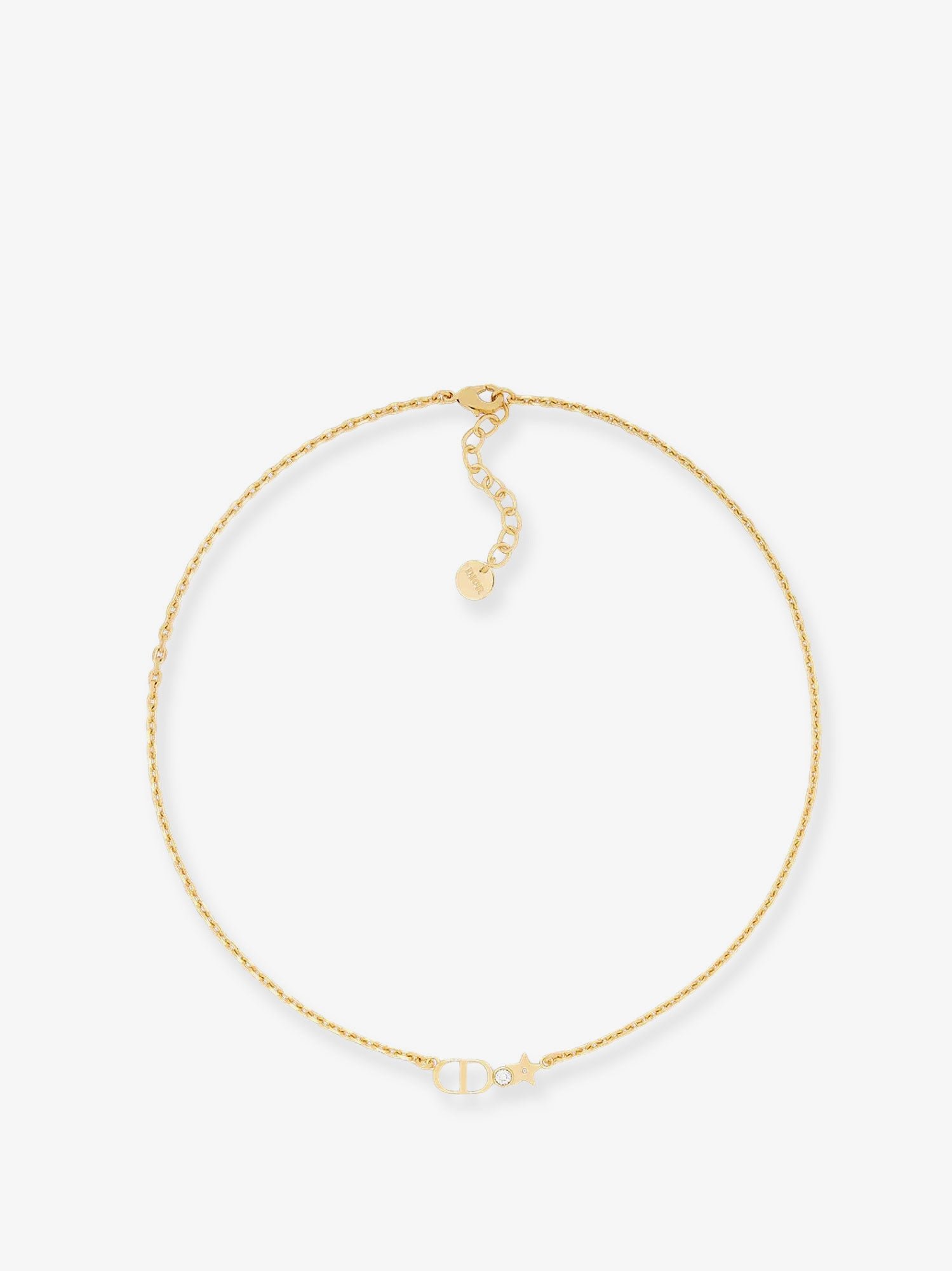 Petit CD Lucky Star metal necklace