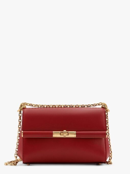 Mini marlene leather shoulder bag