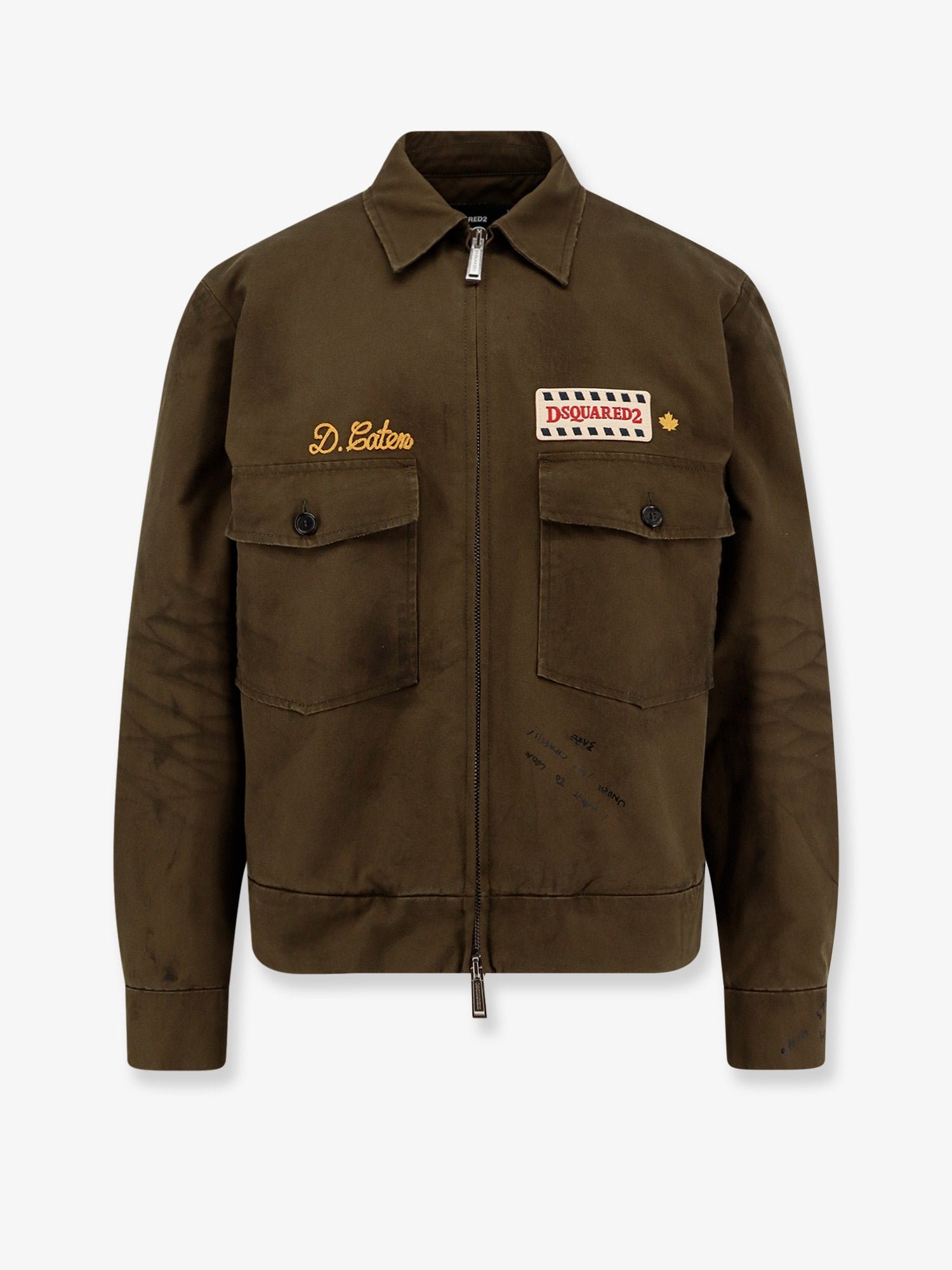 Dsquared2 Bros Cotton padded Jacket