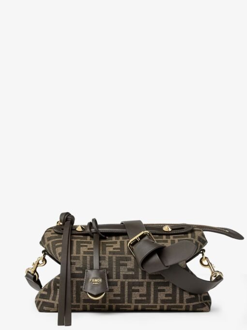 By The Way Soft Medium FF jacquard fabric and leather