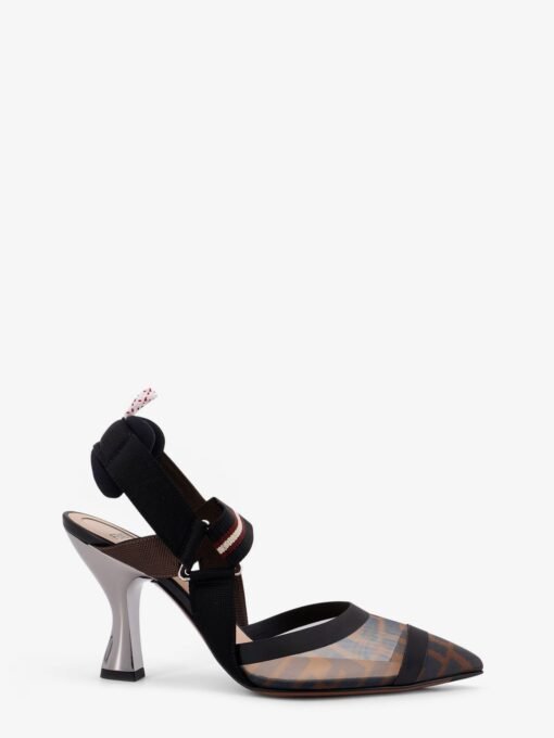 Colibrì technical mesh slingback with FF motif