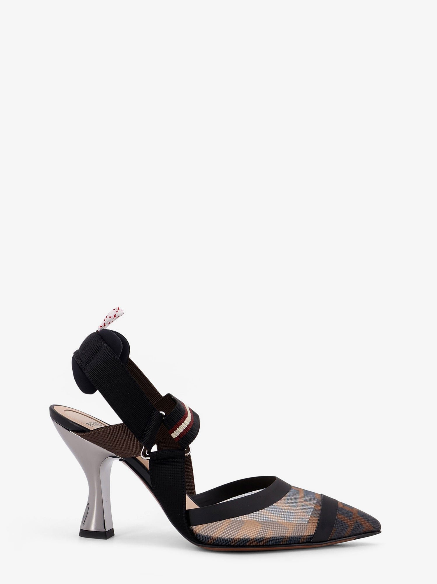 Colibrì technical mesh slingback with FF motif