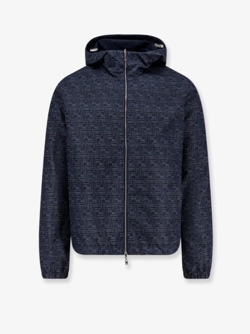Reversible nylon jacket