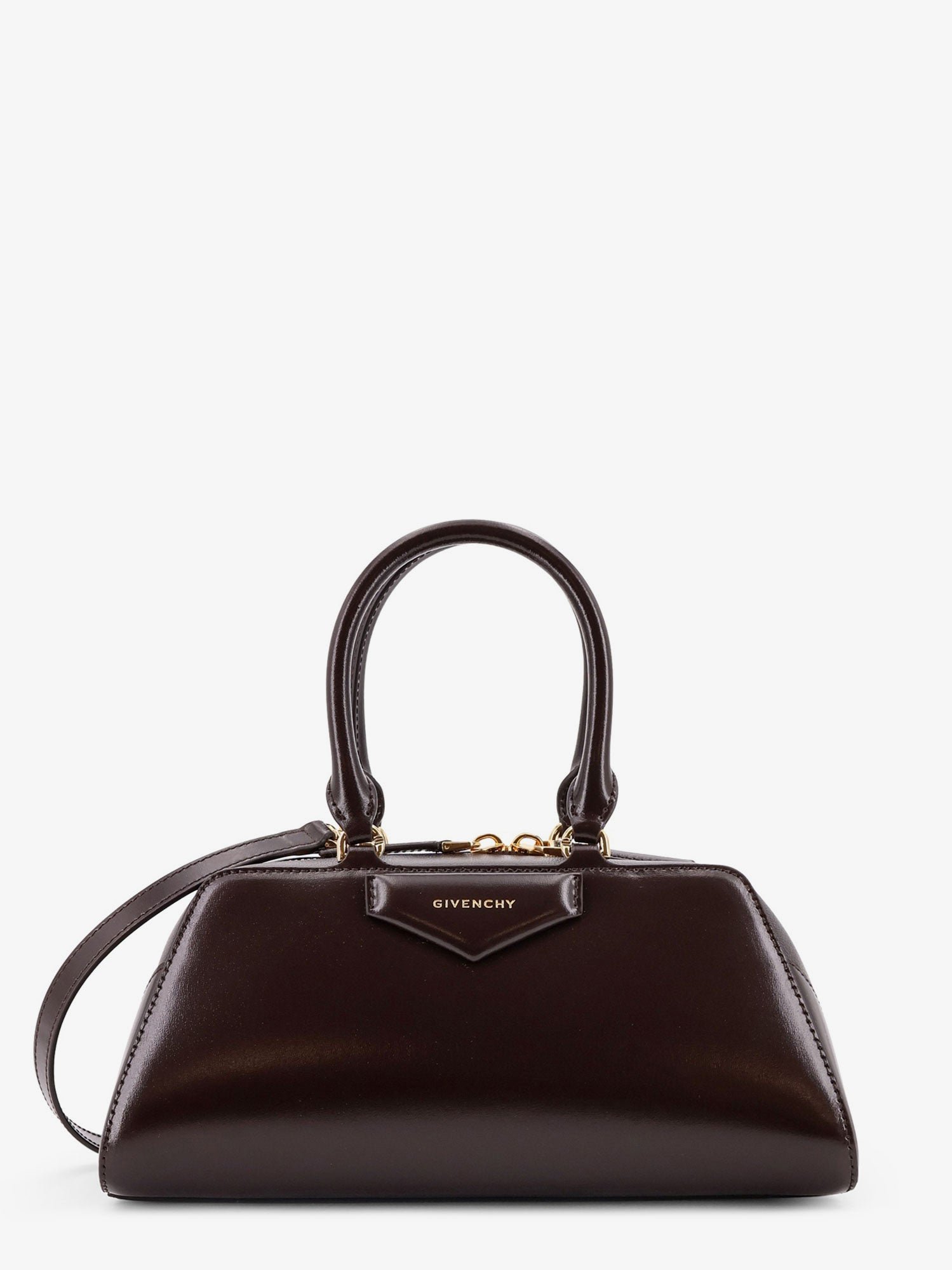 Antigona East West Small leather shoulder bag