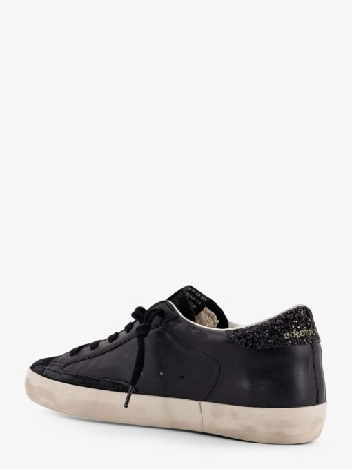 Super-star Classic with List low-top sneakers with suede inserts and glittered detail - Image 3