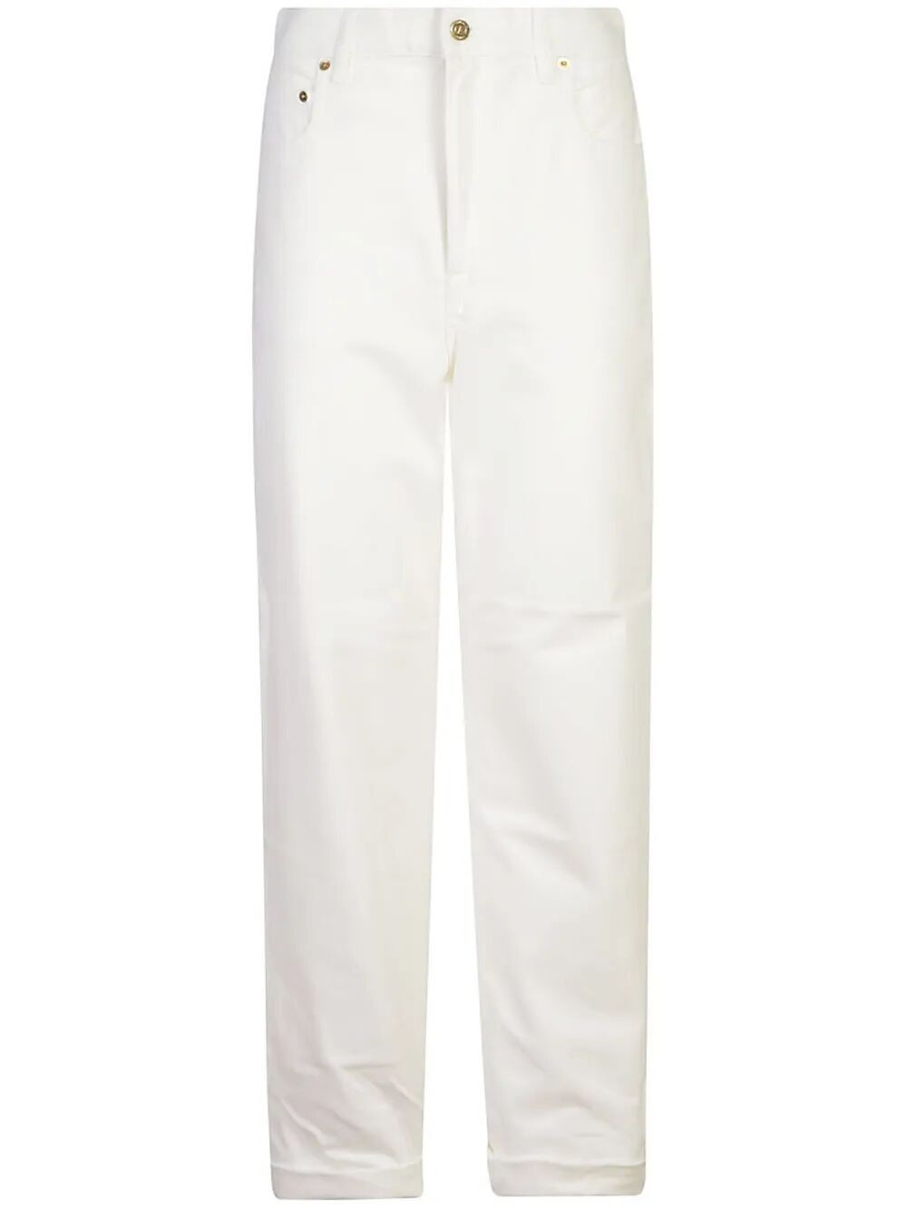straight-leg jeans