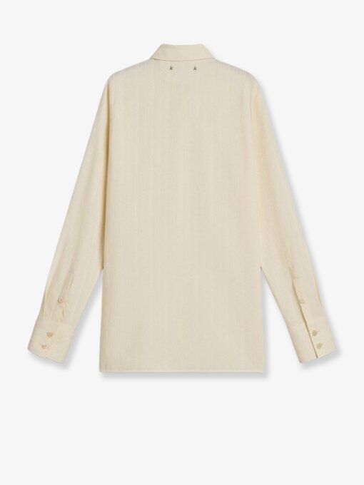 Cotton shirt with sequins - Image 2