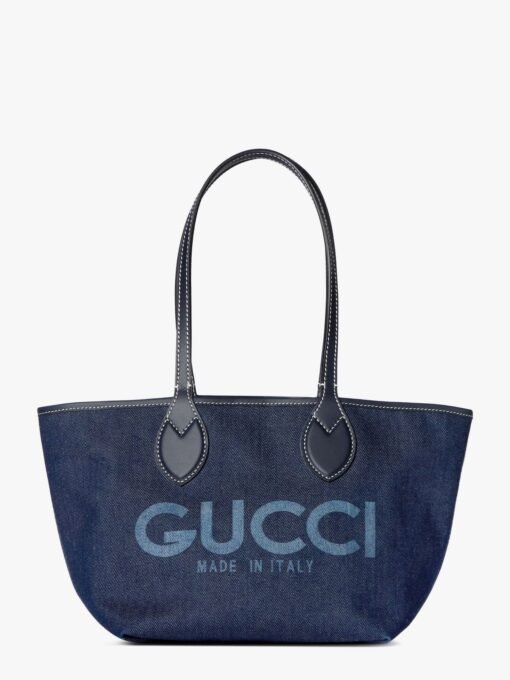 Totissima denim reversible shopping bag