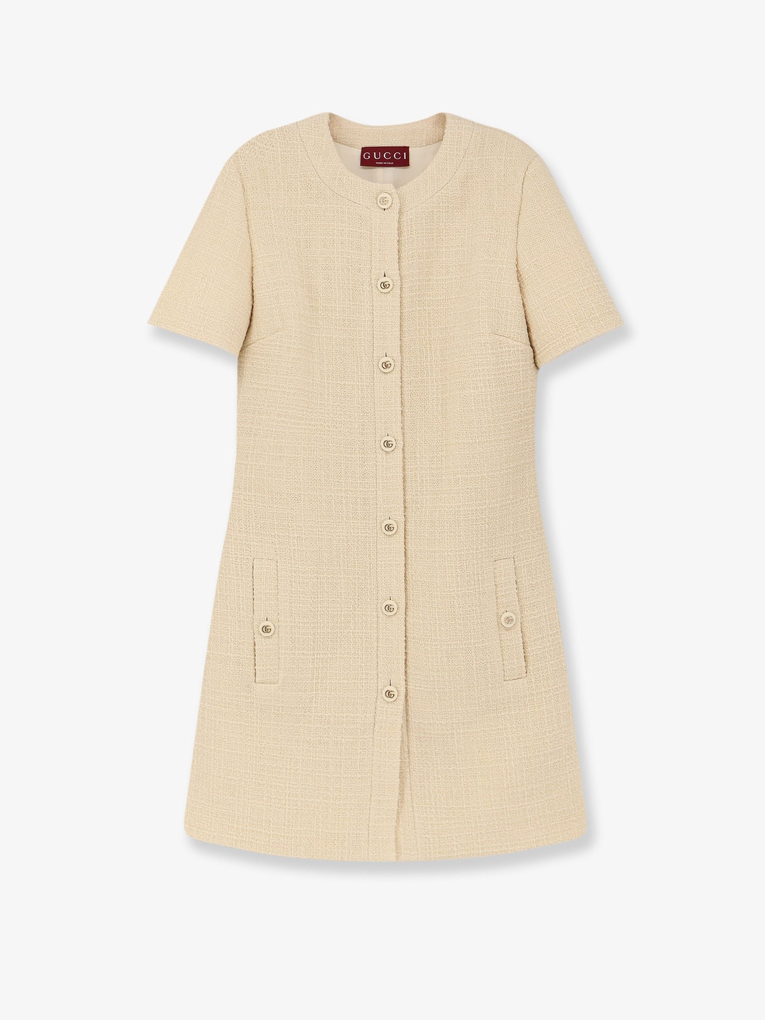 Wool tweed short dress