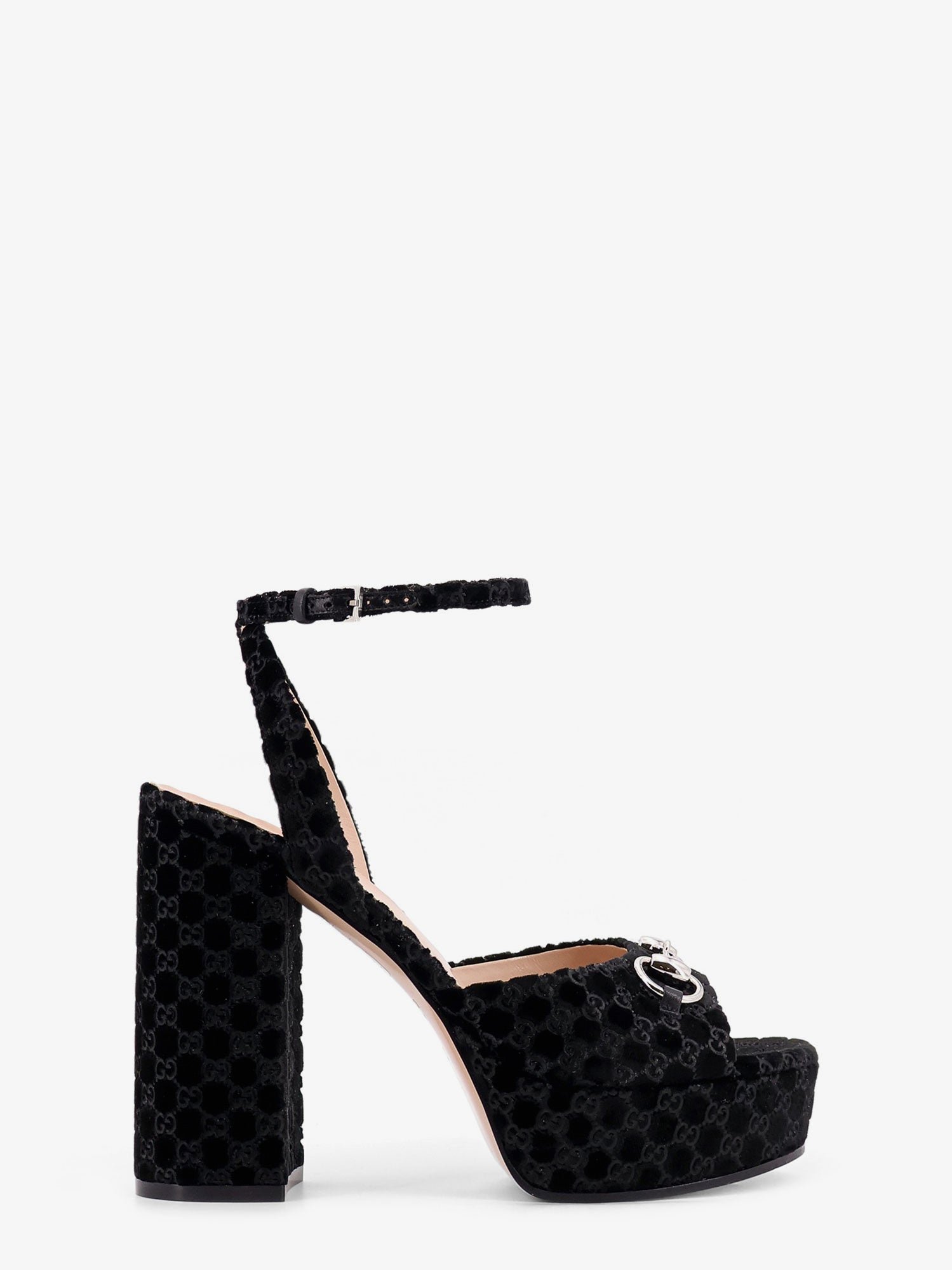 Wedge suede sandals