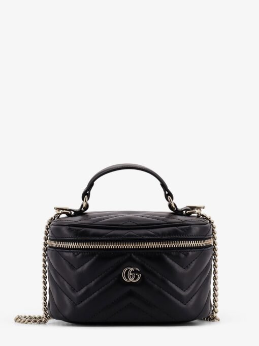 GG Marmont Mini Vanity matelassé leather shoulder bag