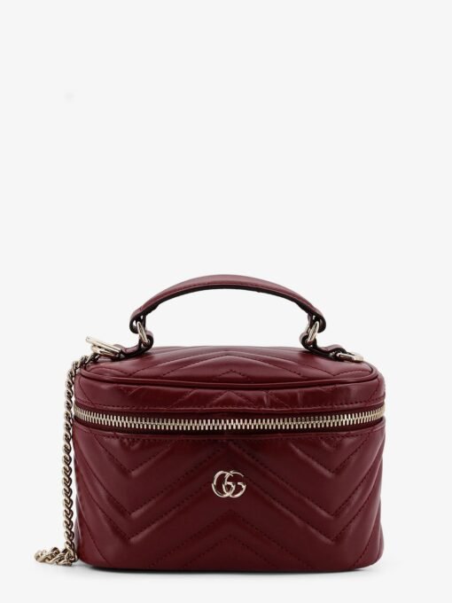 Mini Vanity GG Marmont matelassé leather shoulder bag
