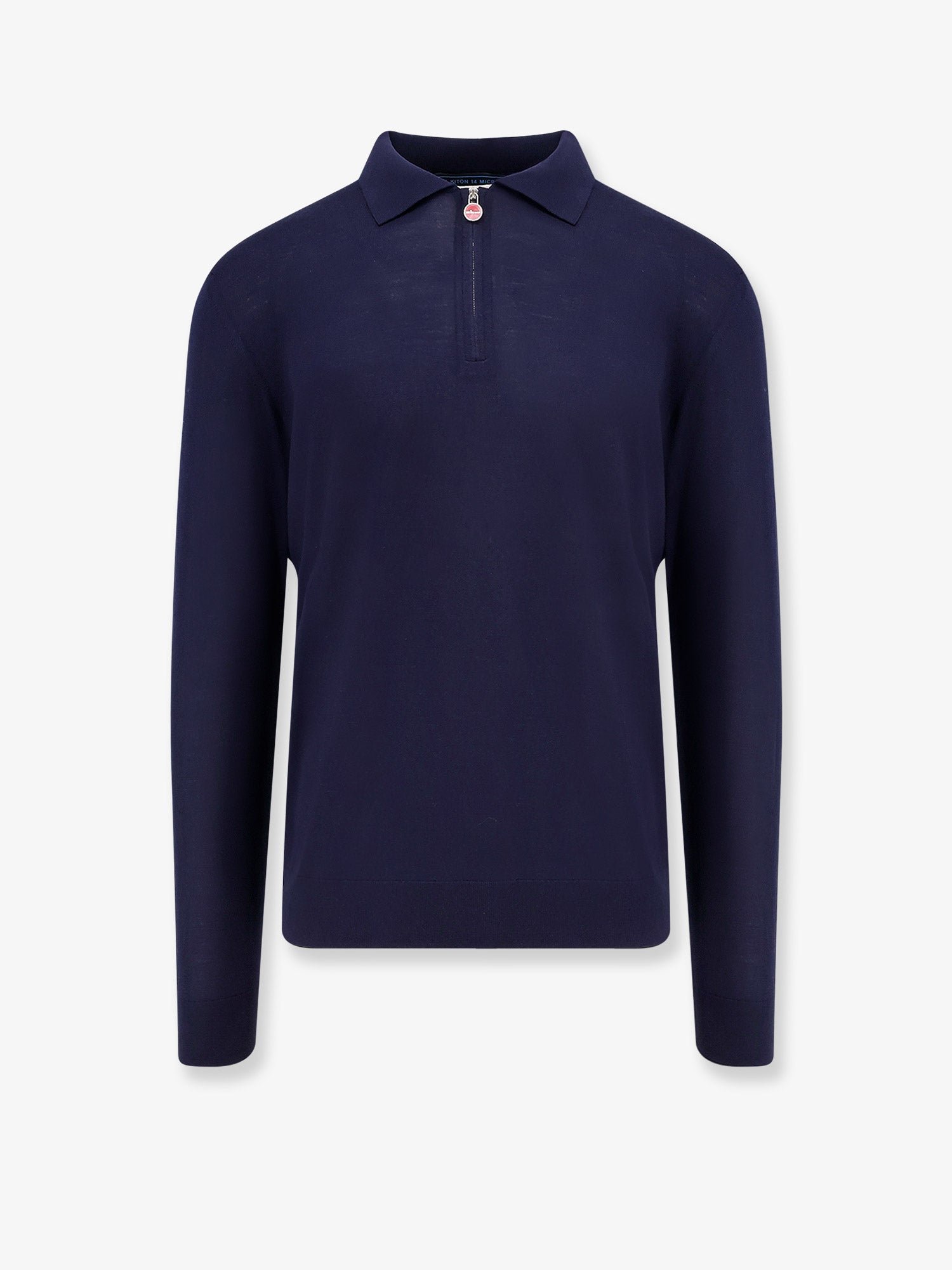 Wool polo shirt