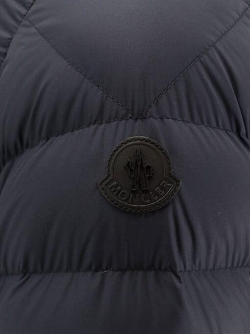 Arneb down jacket with ton-sur-ton logo patch - Image 3
