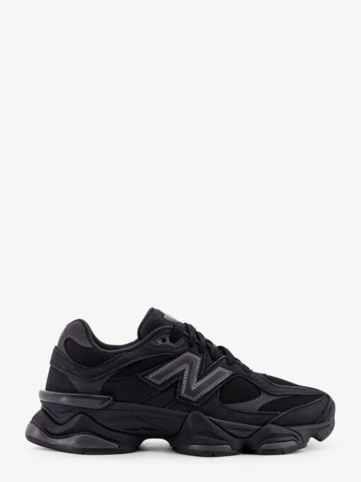 9060 mesh and leather sneakers