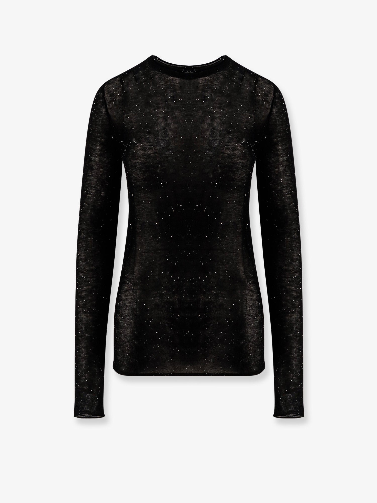 Pico wool top with rhinestones