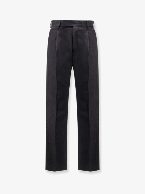 Edge Quindici virgin wool and cotton trousers